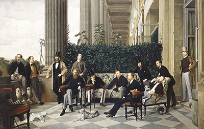 The Circle of the Rue Royale James Tissot